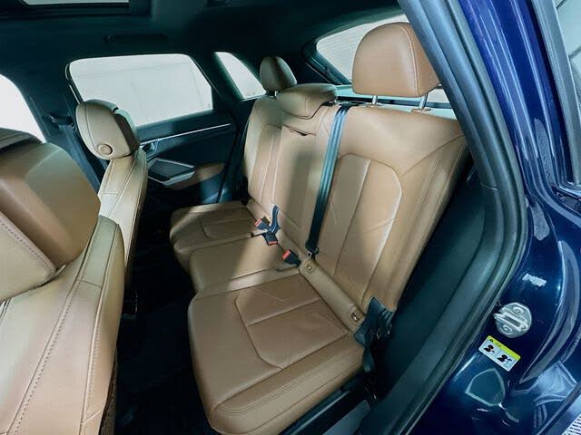 2020 Audi Q3 rear seats